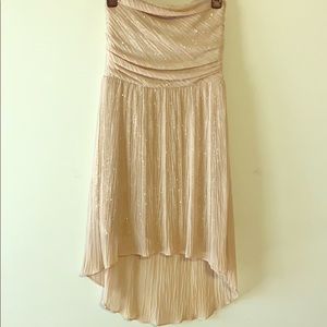 Express strapless cocktail dress